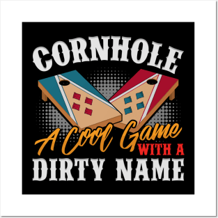 Cornhole cool game dirty name Champion Player Posters and Art